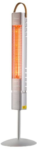 Outdoor Electric Patio Heater,2000W Instant Heating Portable Outdoor Indoor Electric Heater,with IP65 Waterproof Tip-over Protection 3 Heat Settings,for Garage Restaurant Use (Mechanical payment)