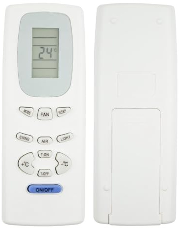 Lelukee Telecomando di Ricambio per Condizionatori GREE Y512F2 - Telecomando Universale per Condizionatori GREE - Pompa di Calore - Inverter