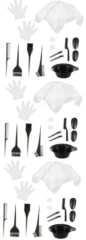 FRCOLOR 33stücke Teiliges Haarfärbeset Mit Wiederverwendbaren Werkzeugen Einschließlich Färbeschale Handschuhe Und Pinsel Für Heimgebrauch Und Friseursalons