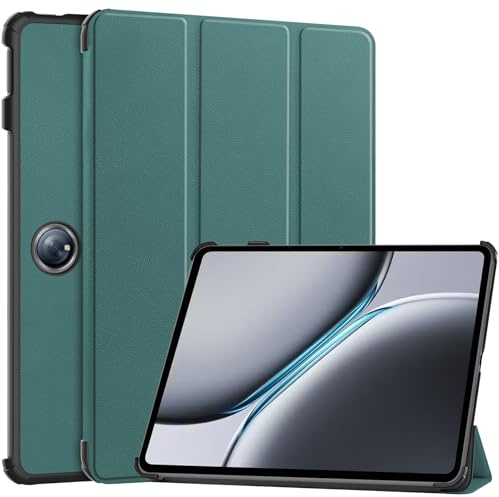 zZjoOoj Hülle für Oneplus Pad 2 / Oppo Pad 3 Pro (12.1 Inch 2024) Tablette Case Cover,Ultradünn leicht Schutzhülle Case mit Standfunktion und Auto Schlaf/Wach Funktion-Green