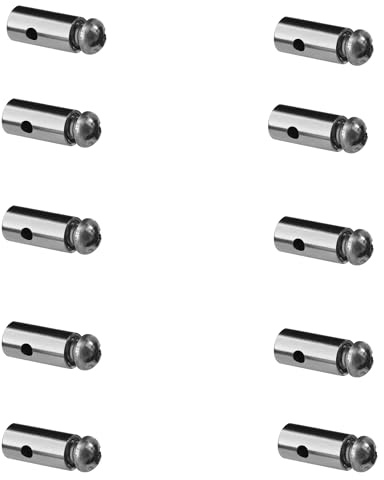 Carril Guía colgar cuadros sin agujeros 6×10 mm | Para hilo de nylon | Compatible con todas nuestras guías | Fijación por extremos (Carril guia, 10)