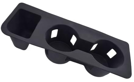PIGLOLKINY Mugghållare passande for Ford For Maverick 2022-2025 Silikon Svart Insats Center Console Inredningstillbehör