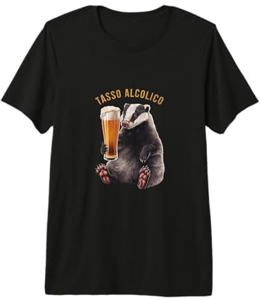Tasso Alcolico Maglietta Premium
