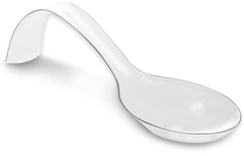 MAXI PRODUCTS - Cuchara Catering - Cuchara Catering Plástico Reciclable - Especial Catering, Eventos, Tapas, Degustación, Food Trucks - CATERING (Arco Transparente, 50 Unidades)
