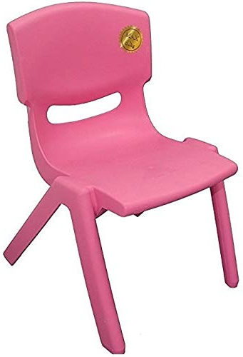 A406 Extra Strong Childrens Plastic Chair - Ideal nursery schools, clubs, etc (2, Pink)