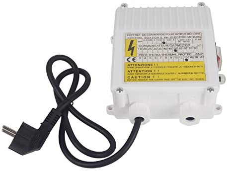 AXOC Buona scatola di controllo della pompa, scatola di controllo della pompa chiara e durevole per l'industria 1500 W Spina UE 220V