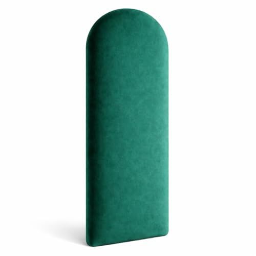 Angelo - Wandpolster - 3D Wandpaneele Bett - Wandkissen - Polsterpaneele - Polster Paneele - Gepolstert Paneele Wand - Türkis 90x20 - Polster Paneele - Deckenpaneele - Zaun