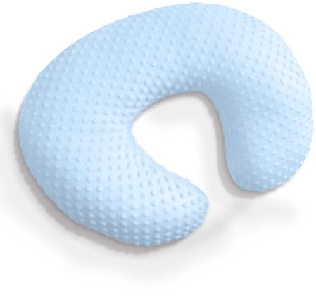 Wsetyy U Shape Nursing Pillow Cover for Breastfeeding for Baby (Blue, One Size)