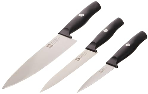 ZWILLING 38590-003-0 Messerset, Edelstahl, Schwarz, 33 x 14 x 3 cm