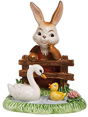 Goebel Osterhase - Schwäne und Enten Figurine Mehrfarbig 11,50 / 12,00 / 14,50 cm Ostern 2019 66844371
