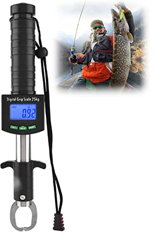 Strumenti di Pesca, Portatile Grip Pesce Lip Grabber Pinza da Pesca in Acciaio Inox per Rimuovere Ganci