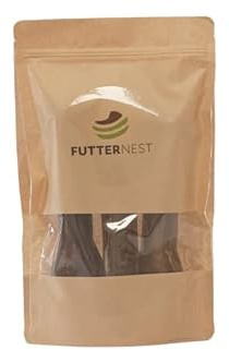 Futternest - Kauknochen für Hunde - 100% natürlich - 100% Haut in verschiedenen Sorten (Pferd, 17cm, 3er Set)