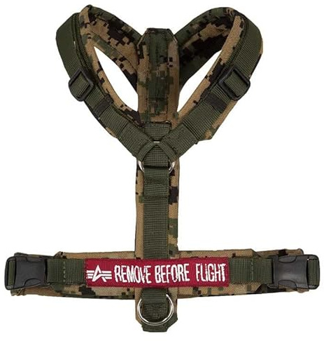 Alpha Industries Alpha Dog Harness Hundegeschirr Digi Olive Camo