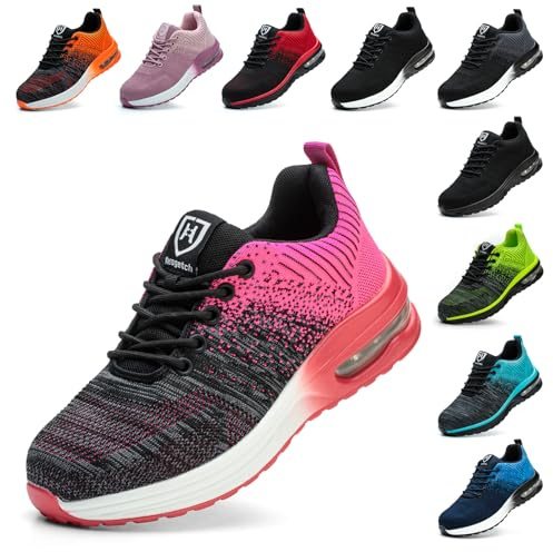 Baofular Chaussures de Sécurité Hommes Femmes Légère Basket Securite Confortable Antidérapante Chaussures de Travail Respirantes