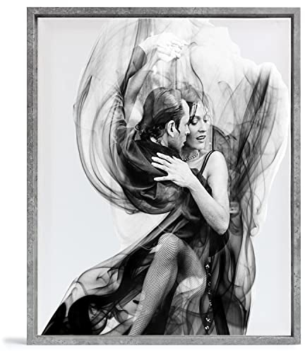 rahmengalerie24 Bilderrahmen Leerrahmen für Leinwand Bilder auf Keilrahmen | Format 30x40 cm in Beton Optik