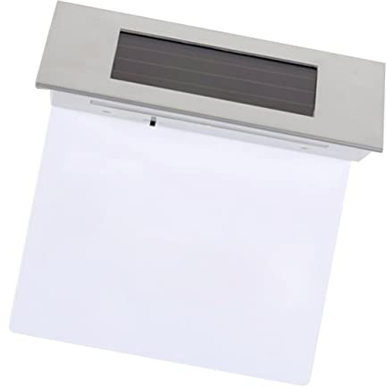 OSALADI 2st Solarlichttafel Adresse Hausnummer Zeichen Solarbetriebene Hausnummern Geführte Schilder Geführtes Türnummernschild Scheinen Abs Technische Kunststoffe Zahl Leuchtet