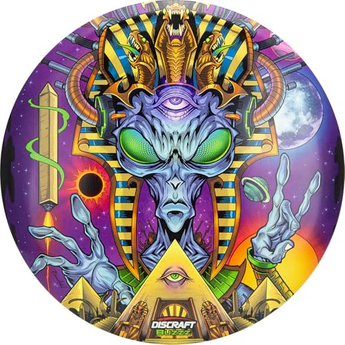 Discraft Unisex – Erwachsene Brian Allen Supercolor Buzzz Alien Golf Mid-Range Disc