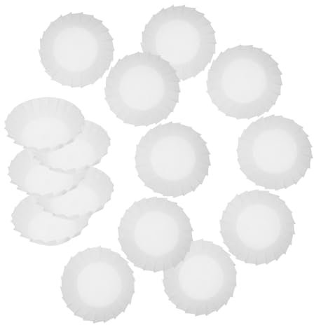 MAGICLULU 50pcs Basque Oil Paper Cake Liners Non-Stick Dessert Liners Paper Tray for Bun Baking