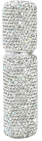 Gungtj Leere Parfüm-Sprühflaschen, 10 ml, Bling-Probeglas-Zerstäuber, nachfüllbarer Duftölsprüher Reisespender, kompakte Größe für Haarspray und Öle