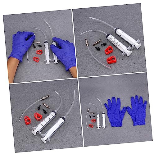 POPETPOP Bike Oil Disc Brake Bleed Kit Hydraulisches Entlüftungsset Für Fahrräder Kompatibel Mit Avid Formula Und Hayes Inklusive Nützlichem Zubehör Für Einfache Wartung Und Notfälle
