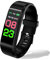 Fitness Tracker Activity Tracker with Heart Rate Sleep Monitor Smart Watch with Step Calories Counter Stopwatch Pedometer Blood Oxygen IP67 Waterproof with 14 Sports Mode for Kids Women Men (Black)