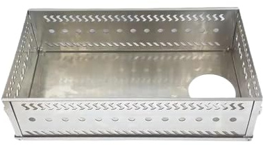 Cestini Per Carbonella Supporto for pietra for sauna Legna da ardere in acciaio inossidabile Forniture for stufa for sauna Fornello a carbone resistente al calore Stufa a legna Cestino in pietra for s