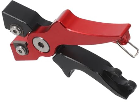 Abaodam Forbici da Pesca Compatte in Lega di Alluminio con Lama in Acciaio al Tungsteno Filo Multiuso con Blocco di Sicurezza Strumento Professionale Portatile per Pesca in Mare e Acqua