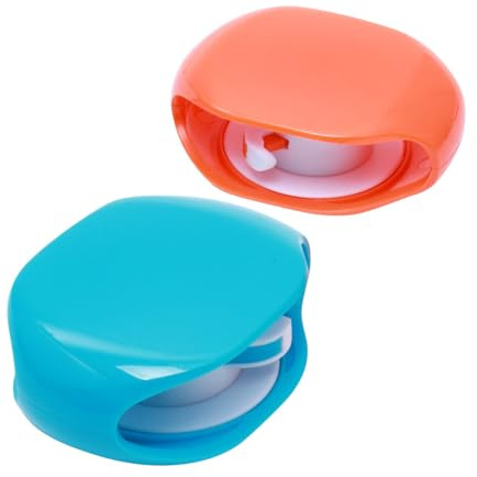 ASAKKURA Organizzatore Cavi Auricolari Automatico 2 Pezzi Design Avvolgicavo per Cavi Auricolari di Ricarica, Materiale Ps + Abs, per Viaggio e Casa