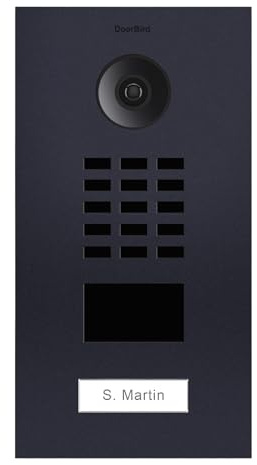DoorBird Video-T rsprechanlage, IP mit RFID, Anthrazit, D2101V-RAL7016