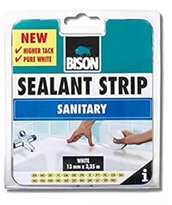 Bison Dichtstoffstreifen für Sanitär, 13 mm x 3,35 m