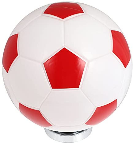 Uonlytech 1stück Kreative Fußball Deckenlampe Einfache Installation Für Kinderzimmer Und Sportliebhaber Dekorative Hängeleuchte Nicht Enthaltene Glühbirne
