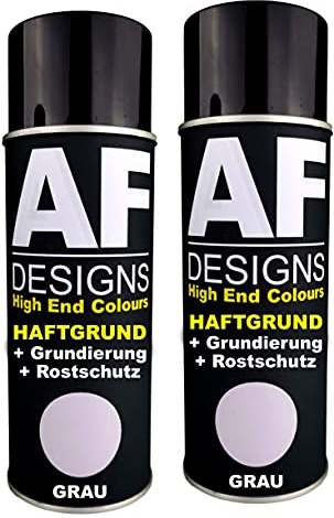 Alex Flittner Designs 2X Haftgrund Spraydose grau Grundierung Rostschutz Autolack