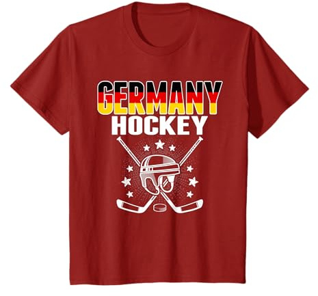 Deutschland Eishockey Fans Trikot Support Deutsche Hockey Team T-Shirt