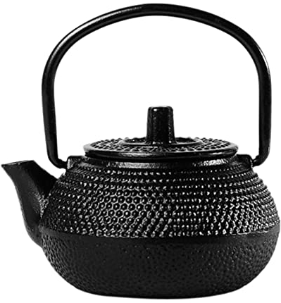 ZAANU Tea Brewer Infuser Iron Pot Tea with Kettle Electric Pottery Stove Tea Maker Handmade Iron Teapot Boiling Water Tea Set