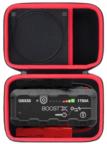 Lebakort Dur Étui Housse Cas pour Boost X GBX55 1750A 12V Booster Batterie Voiture Lithium UltraSafe