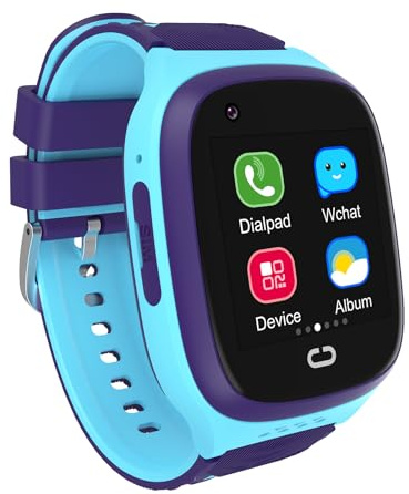 LT31 4G Montre intelligente pour enfants avec appel vidéo 1 4 écran IPS étanche Support SOS Caméra de suivi de l'horloge Geo Fencing Répertoire téléphonique pour garçons et filles