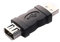 Wilgure Firewire IEEE 1394 Adaptateur 6 broches femelle vers USB 2.0 mâle adaptateur appareil photo téléphone portable lecteur MP3 Scanner Adaptateur 6 broches USB mâle vers 1394 femelle