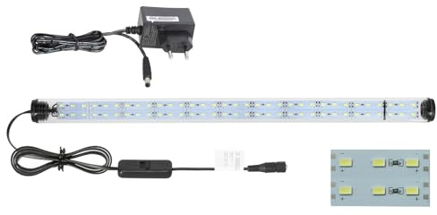 ZooPaul LED Tubes 60-100cm Weiß Doppel 100cm für 120er Abdeckung Aquarium Terrarium Beleuchtung