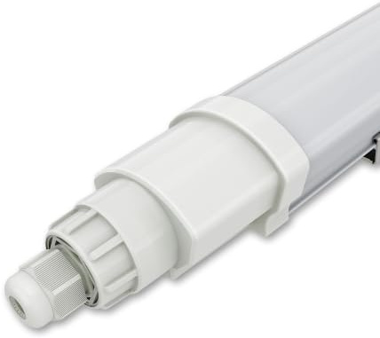 Ledvion Feuchtraumleuchte LED 120cm 30W 120lm/W 4000K IP65 | Koppelbar fuer Garage Werkstatt Keller und trockene Innenraeume mit einfacher Montage