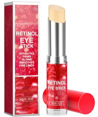 Retinol Brightening Eye Stick – Targets dark circles and dullness; fades under-eye pigmentation; hydrating and portable (3g)