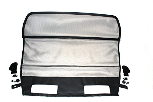 Tief-Tech Windschott für FIAT Punto 1 (1994-2000) - Schwarz | Windabweiser | Windblocker | Wind Deflector