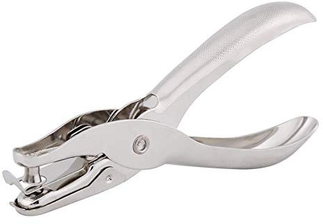 Trou Perforateur - Perforateur monotrou en papier perforé, outil de coupe de cercle pour marquage de tickets de bricolage