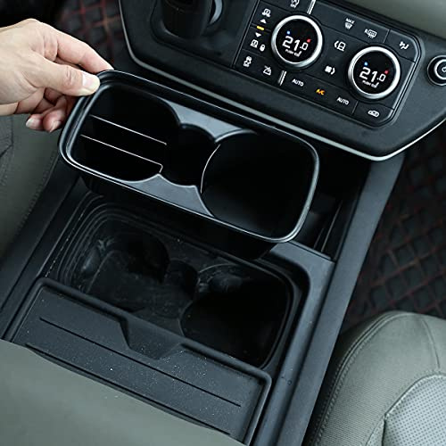 Auto-Mittelkonsolen-Getränkehalter für LR Defender 90 110 2020-2022 Multifunktions-Aufbewahrungsbox Autozubehör
