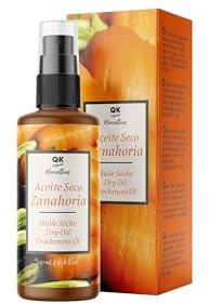 QKnatur Karottenöl-Trockenöl 100 ml, Pflege für strahlende Haut. Schnelle Absorption.