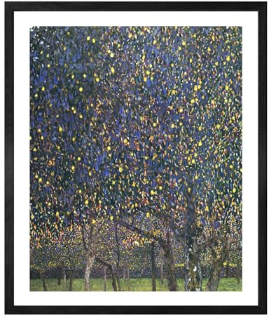 Klimt Wall Art,Gustav Klimt Print Framed,Pear Tree Painting,Gustav Klimt Poster,Klimt Framed Art For Wall Decor