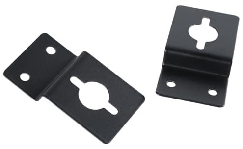 JUYAXIN Lot de 2 supports muraux pour haut-parleurs pour systèmes de son surround - Supporte jusqu'à 33 livres de supports de montage pour haut-parleurs