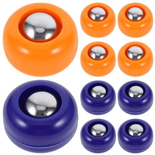BIUDECO Set da 20 Pezzi per Shuffleboard da Tavolo Mini Palle da Curling in PP Resistenti Accessori per Gioco da Bowling Indoor e Outdoor Attrezzatura Sportiva per Feste e Riunioni