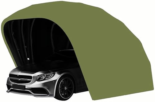 Cochera plegable de acero inoxidable, toldo retráctil para coche, garaje móvil duradero, refugio semiautomático para protección del vehículo