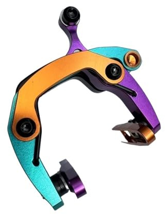 cyklar bakbromstrumma Vikbar cykelbroms Cykelbroms V-bromsok Passar för Brompton cykelfälgbromsok Bakre rullbromssats(Sugar 1 pcs)