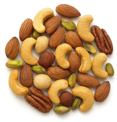 Nuts Pick Premium Mixed Nuts Roasted Salted | Cashews Almonds Hazelnuts Pecans Pistachios Macadamia | Award Winning Freshly Roasted Nut Mix | Resealable Bag | Great Taste Award | 250g